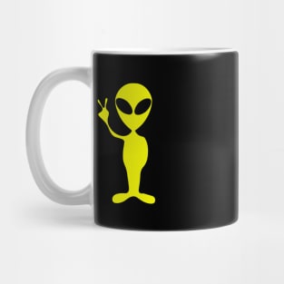 Neon Alien Mug